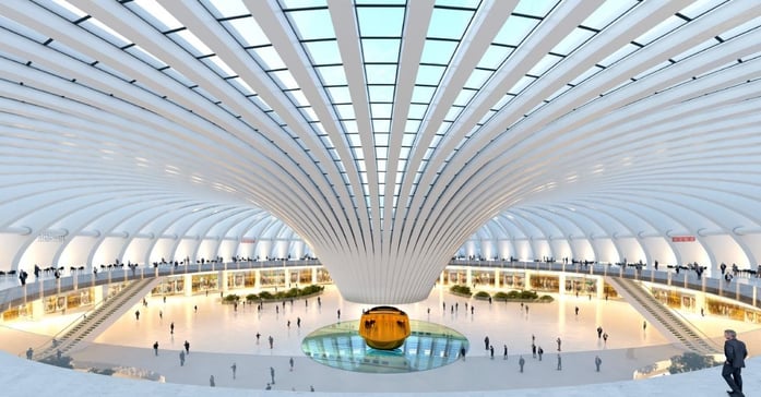 XiAn Train Station - al terzo posto il progetto di DS-WORKS - Manni Group 5