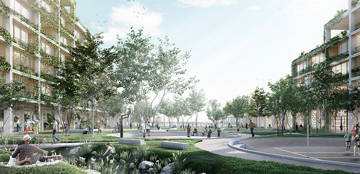 I vincitori del Detroit Waterfront District contest - Manni Group 2