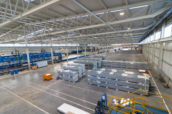 Isopan Deutschland Produktions- und Lagerhalle