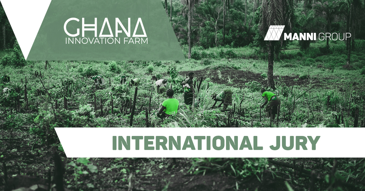 Voici les membres du jury du MANNI GROUP DESIGN AWARD: GHANA INNOVATION FARM